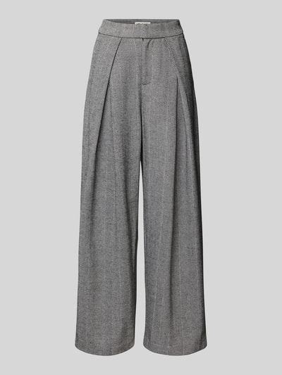 LOLLYS LAUNDRY Hose mit weitem Bein Modell 'Zola' Mittelgrau 2