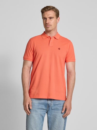 MCNEAL Poloshirt mit Label-Stitching Lachs 4