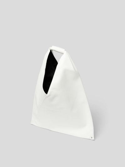 Maison Margiela Handtasche mit Label-Details Weiß 2