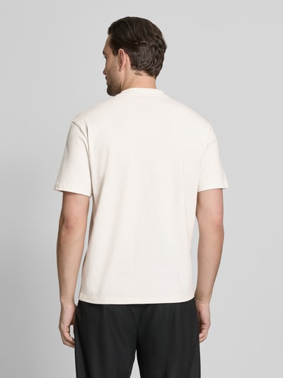 HUGO Regular Fit T-Shirt aus reiner Baumwolle Modell 'DUMEON' Kitt 5