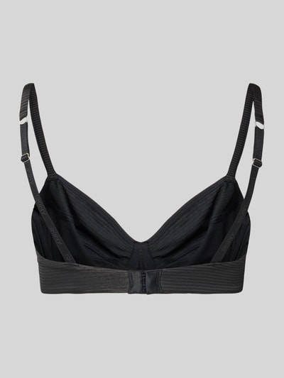 Skiny BH mit Hakenverschluss Modell 'Timeless' Dunkelgrau 3