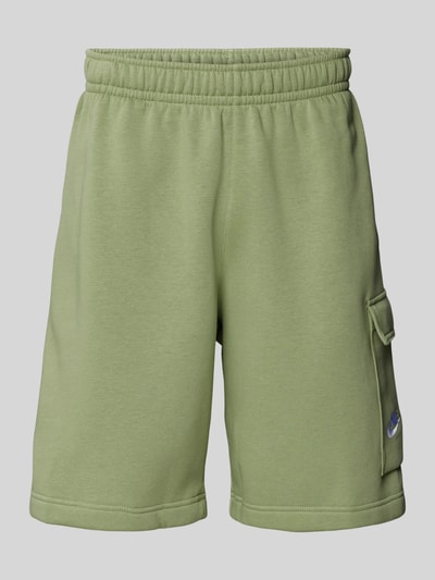 Nike Sweatshorts mit Label-Stitching Khaki 2