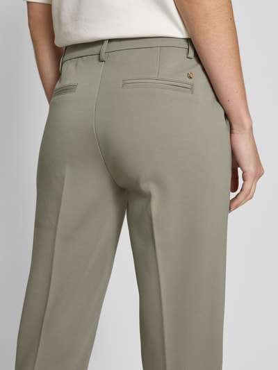 MOS MOSH Stoffhose mit Paspeltaschen Modell 'INES' Oliv 3