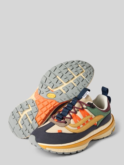 Genesis Sneakers met labeldetail, model 'Machu' Marineblauw - 4