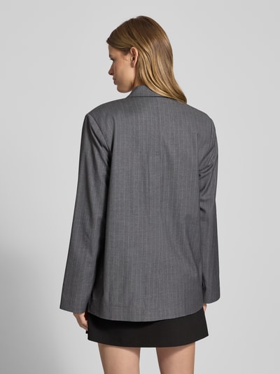 OH APRIL Blazer met reverskraag, model 'Krissy' Middengrijs - 5