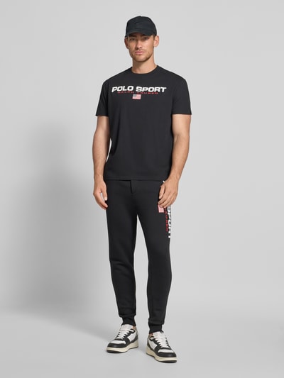 Polo Ralph Lauren T-Shirt mit Label-Print Black 1