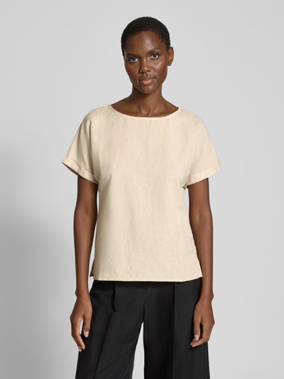 Christian Berg Woman Blouseshirt met ronde hals Beige - 4
