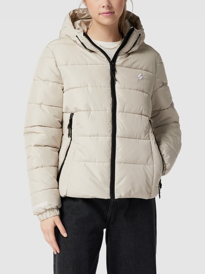 Superdry Steppjacke mit Label-Stitching Modell 'SPIRIT' Sand 4