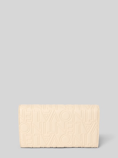 VALENTINO BAGS Portemonnaie mit Label-Applikation Modell 'PANSY' Ecru 2