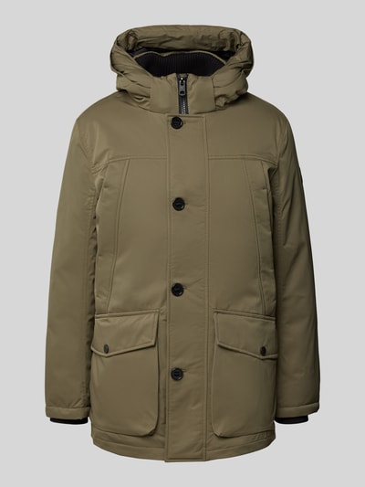 Tom Tailor Parka mit abnehmbarer Kapuze Oliv 2