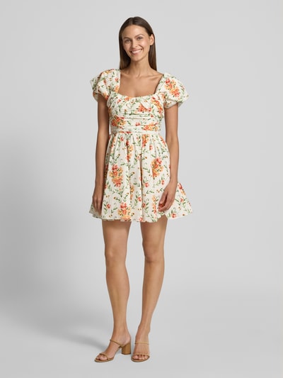 Forever New Cocktailjurk met vierkante hals, model 'Jules' Wit - 1