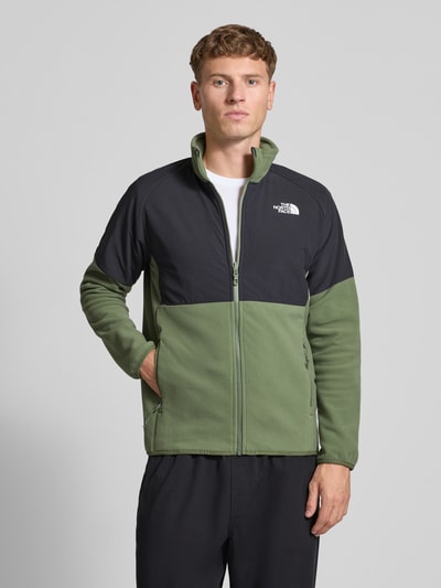 The North Face Sweatjack met ritssluiting Olijfgroen - 4