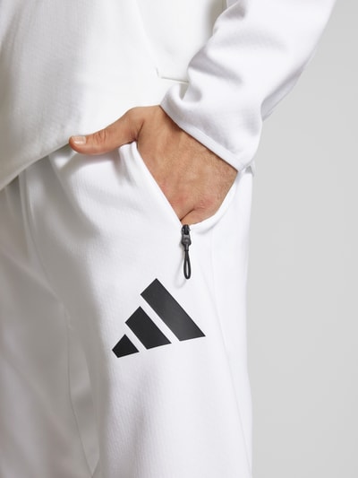 ADIDAS SPORTSWEAR Sweatpants mit Label-Print Weiss 3