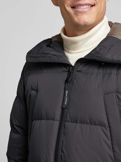 Marc O'Polo Regular fit donsjack met waterafstotend oppervlak Antraciet - 3