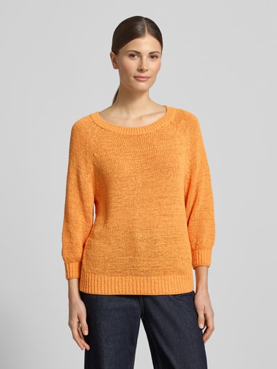 monari Pullover mit Rundhalsausschnitt Orange 4