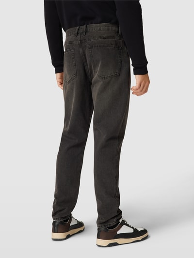 Redefined Rebel Regular Fit Jeans in unifarbenem Design Modell 'Manchester' Dunkelgrau 5