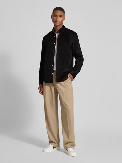 MCNEAL Vrijetijdsoverhemd met knoopsluiting Zwart - 1