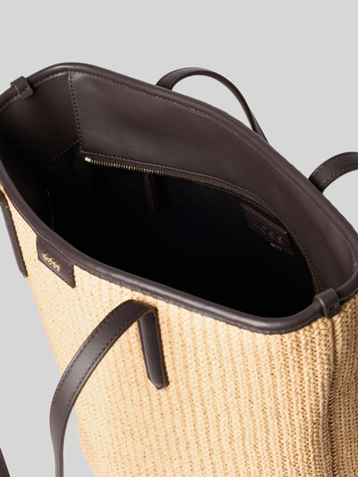 BOSS Shopper mit Label-Detail Modell 'JALA SHOPPER' Beige 5