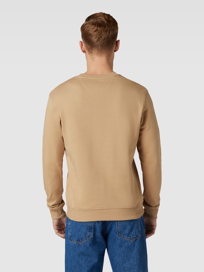 Scotch & Soda Sweatshirt mit Label-Patch Modell 'Essentials' Beige 5