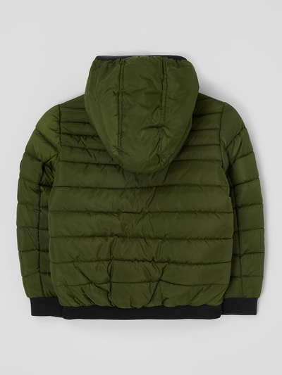 Pepe Jeans Steppjacke mit Reißverschlusstaschen Modell 'Greystoke' Olivgrün 3