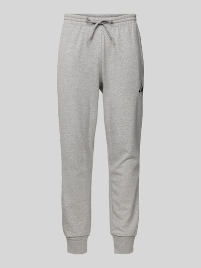 ADIDAS SPORTSWEAR Relaxed Fit Sweatpants mit Logo-Stitching Hellgrau 2