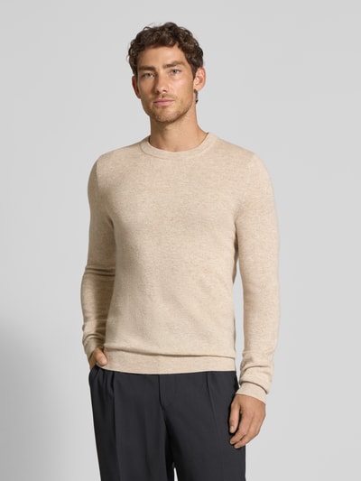 MCNEAL Gebreide pullover van wolmix met kasjmier Kit gemêleerd - 4