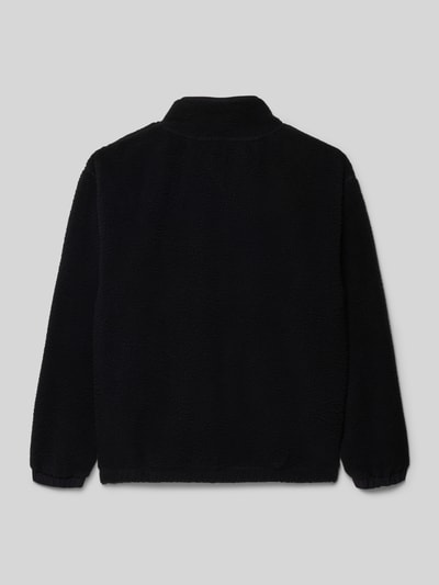 Tommy Hilfiger Teens Regular fit fleecejack met katoen Zwart - 3