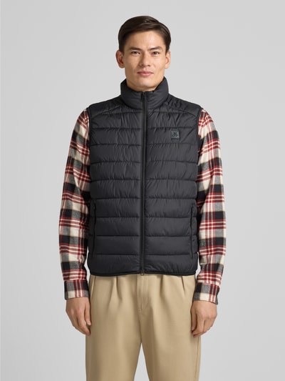 Marc O'Polo Steppweste mit Stehkragen Black 4