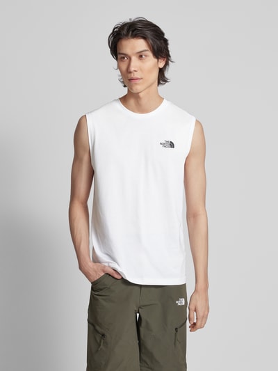 The North Face Tanktop mit Label-Print Weiss 4