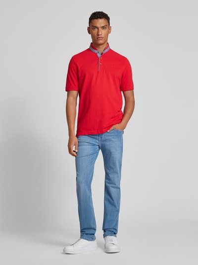 MAC Slim Fit Jeans mit Knopfverschluss Modell "ARNE PIPE" Hellblau 1