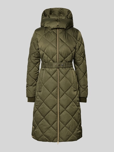 s.Oliver BLACK LABEL Regular Fit Steppmantel mit Zweiwege-Reißverschluss Khaki 2