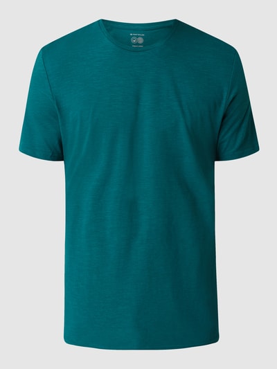 Tom Tailor T-Shirt aus Slub Jersey Petrol 2