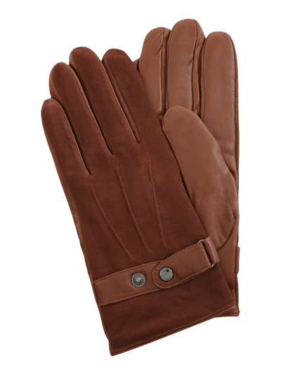 JOOP! Collection Handschuhe aus Leder Cognac 1