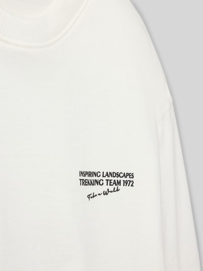 Garcia Shirt met lange mouwen en ribboorden Wit - 2