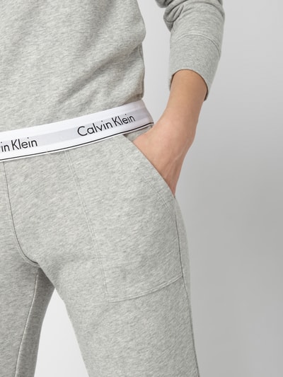 Calvin Klein Underwear Sweatbroek met elastische band Lichtgrijs gemêleerd - 6