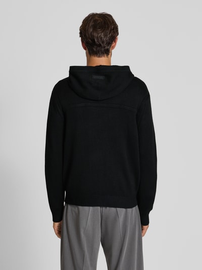 ARMANI EXCHANGE Gebreid jack met capuchon Zwart - 5
