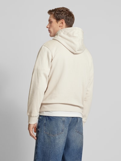 Jack & Jones Hoodie met motiefprint, model 'VESTERBRO NEWTON' Offwhite - 5