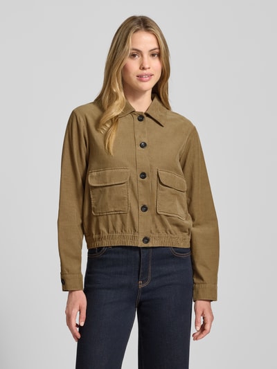 More & More Blouson mit aufgesetzten Pattentaschen Khaki 4