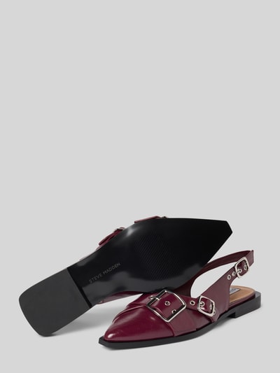 Steve Madden Pumps met studs, model 'GREZLY' Bordeaux - 4