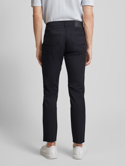 Pierre Cardin Tapered fit broek in 5-pocketmodel, model 'Lyon' Zwart - 5