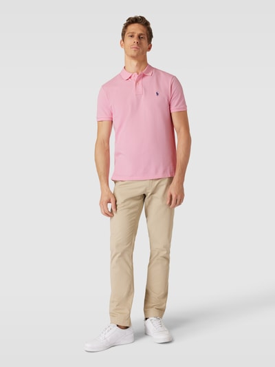 Polo Ralph Lauren Poloshirt mit Logo-Stitching Rosa 1