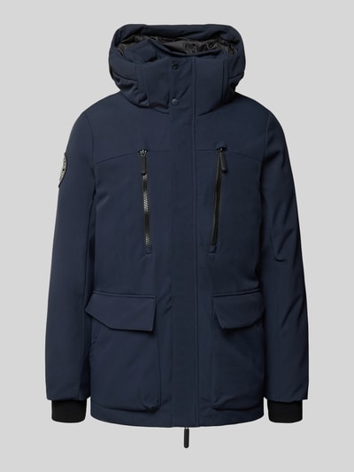 Superdry Parka mit Kapuze und Pattentaschen Marine 1