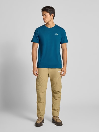 The North Face T-shirt met logo en ronde hals Aquablauw - 1