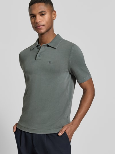 Marc O'Polo Regular Fit Poloshirt aus reiner Baumwolle Oliv 3