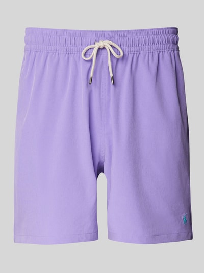 Polo Ralph Lauren Underwear Badeshorts mit elastischem Bund Modell 'TRAVELER' Violett 1