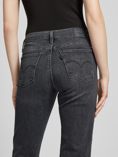 Levi's® 300 Jeansy o kroju shaping straight fit z 5 kieszeniami model ‘314’ Antracytowy 3