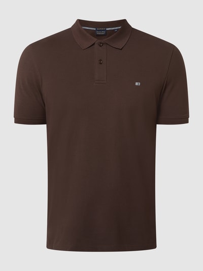 Christian Berg Men Poloshirt aus Supima®-Baumwolle  Dunkelbraun 2