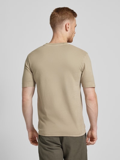 Drykorn T-Shirt mit Rundhalsausschnitt Modell 'RAPHAEL' Beige 5