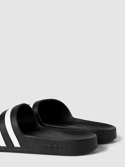 ADIDAS SPORTSWEAR Slides mit labeltypischen Streifen Modell 'ADILETTE AQUA' Black 2