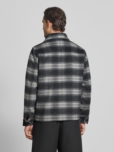 MCNEAL Regular Fit Hemdjacke mit Kentkragen Mittelgrau 5